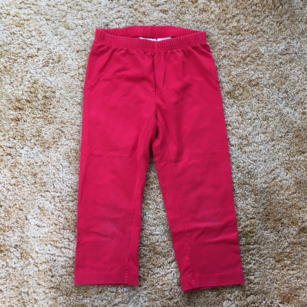 ❣️(Hanna Andersson) red leggings